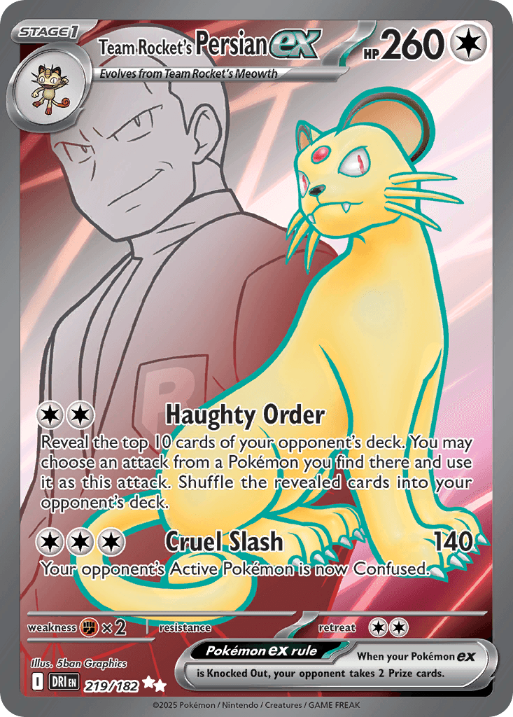 Team Rocket's Persian ex