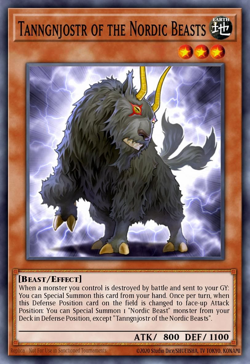 Tanngnjostr of the Nordic Beasts