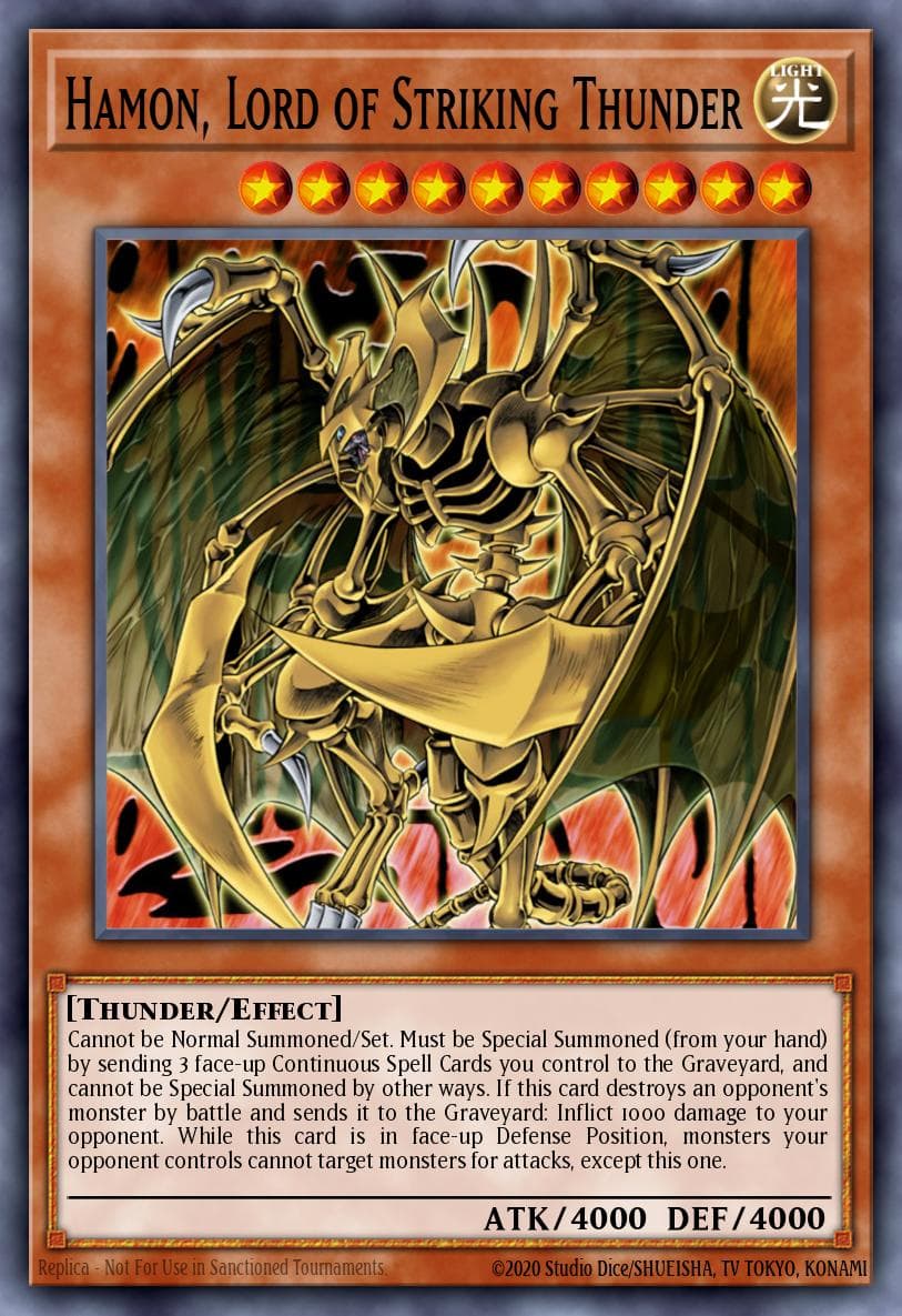 Hamon, Lord of Striking Thunder