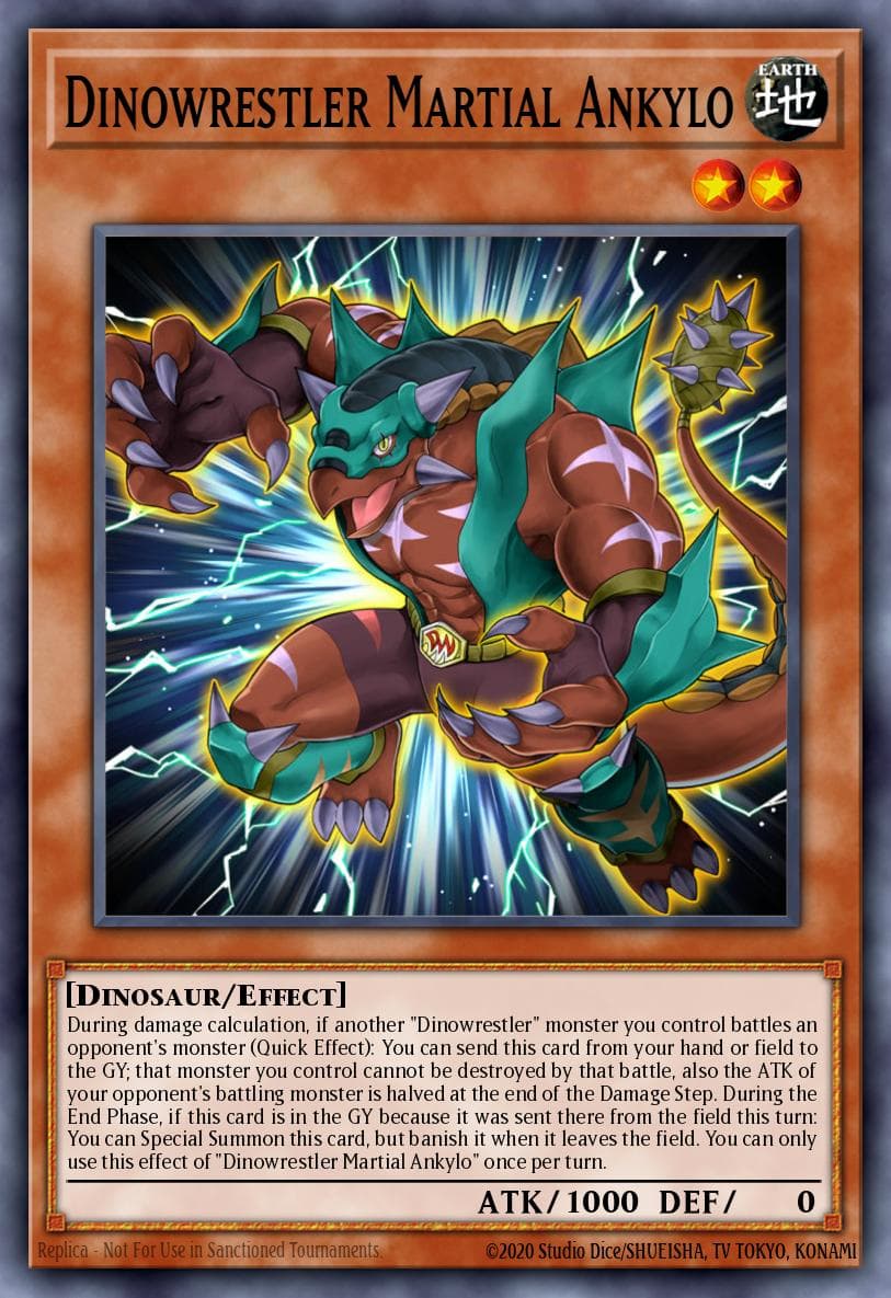 Dinowrestler Martial Ankylo