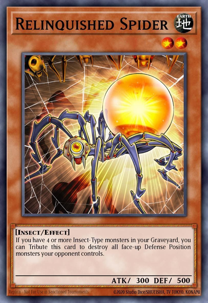 Relinquished Spider