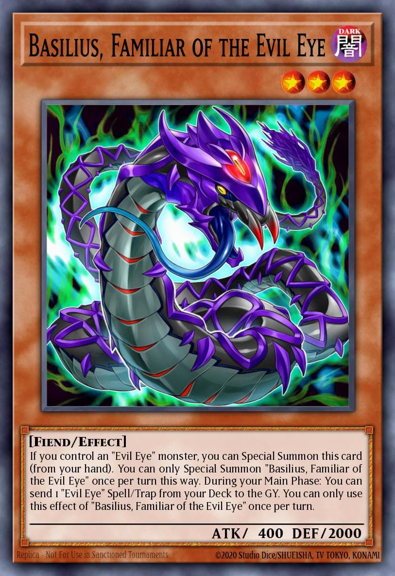 Basilius, Familiar of the Evil Eye