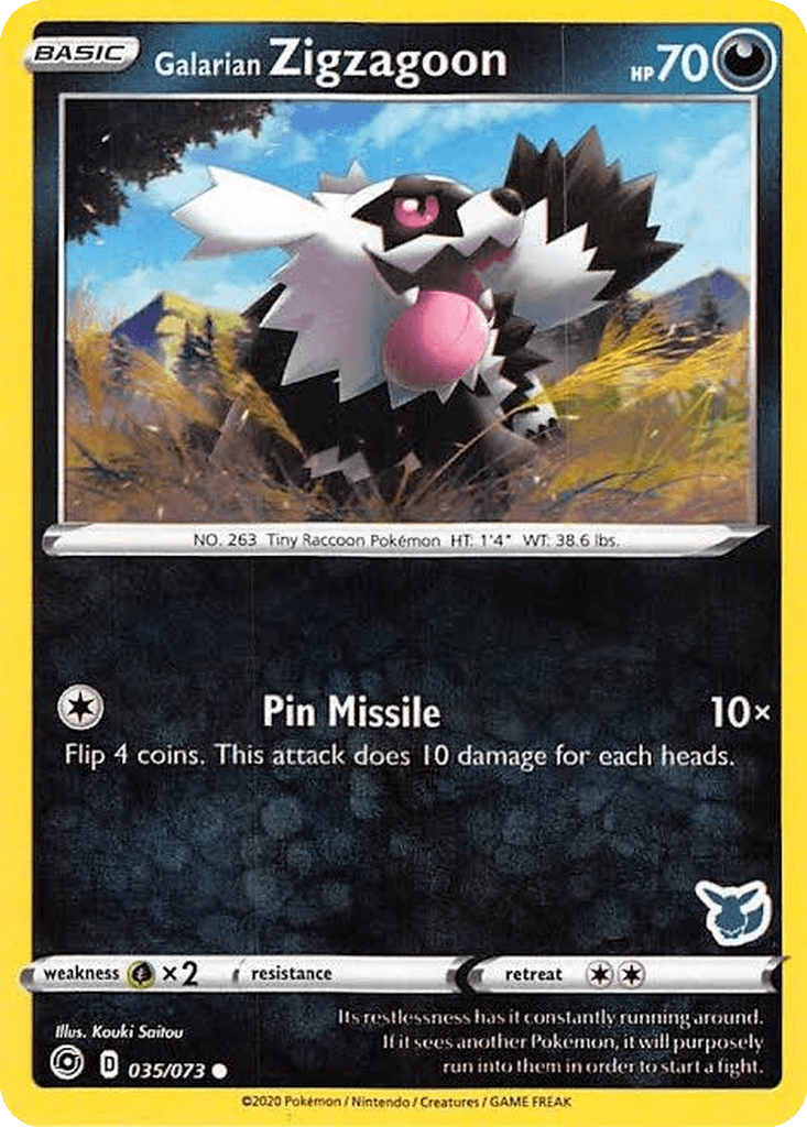 Galarian Zigzagoon