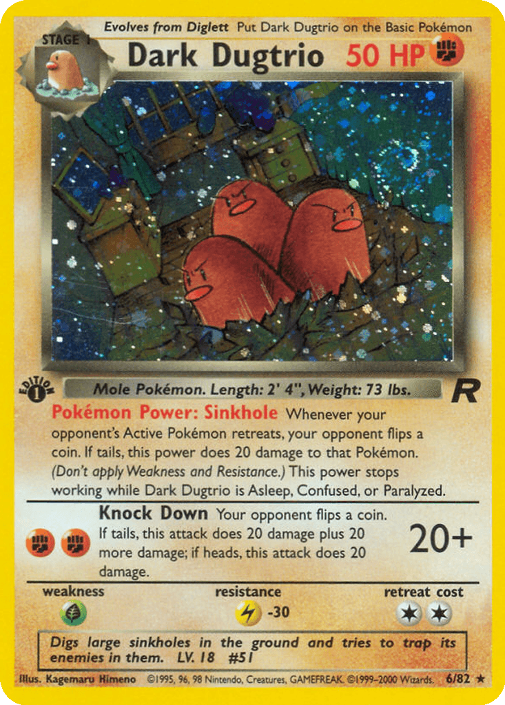 Dark Dugtrio