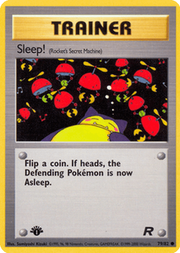 Sleep!