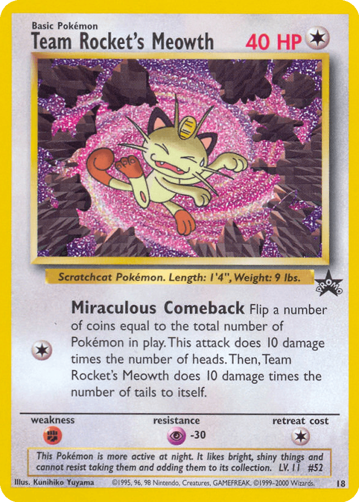 Team Rocket's Meowth