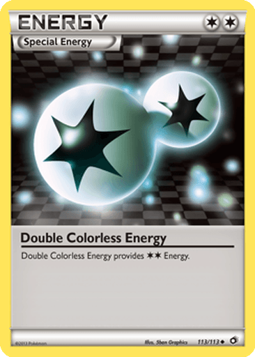 Double Colorless Energy