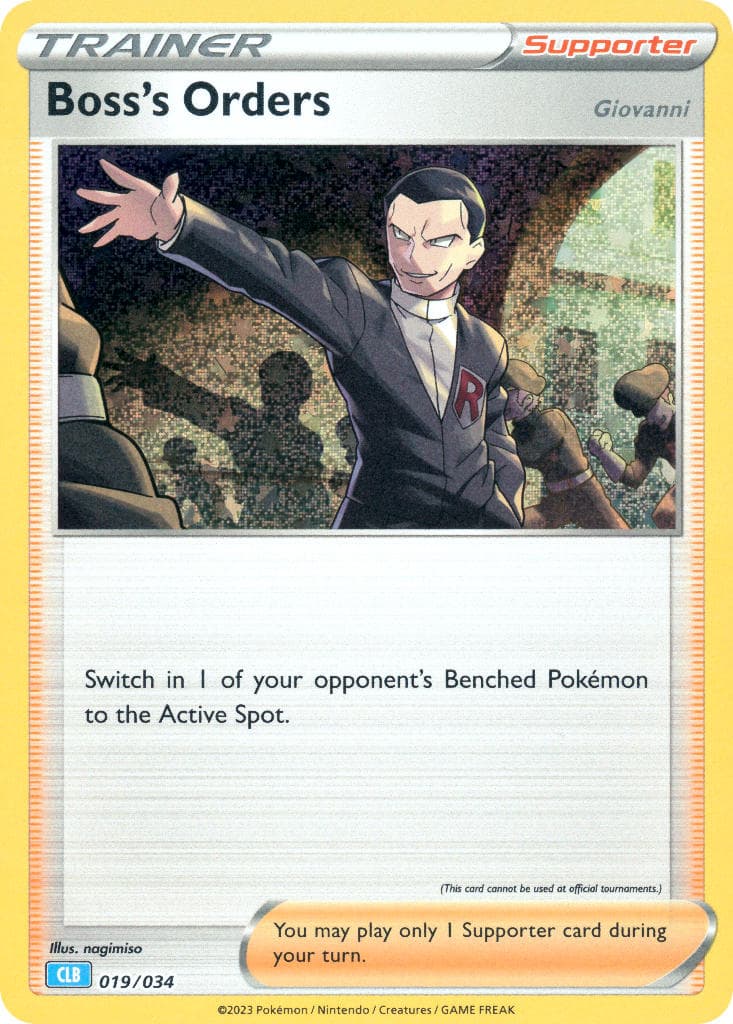 Boss's Orders (Giovanni)