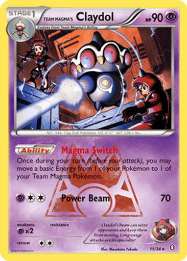 Team Magma's Claydol