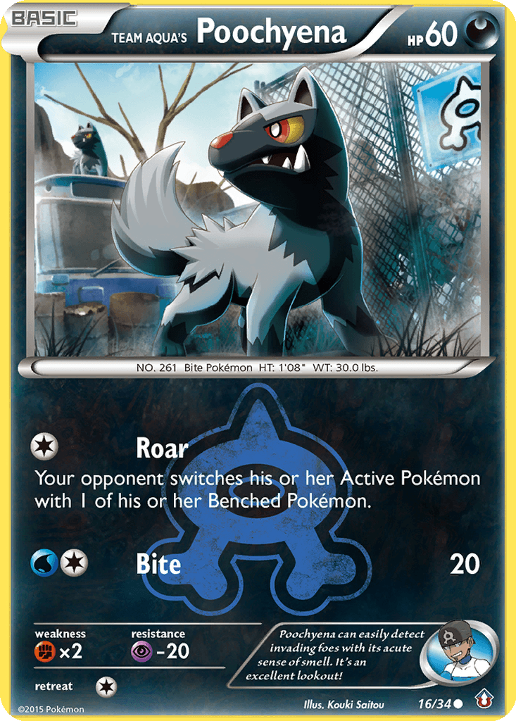 Team Aqua's Poochyena