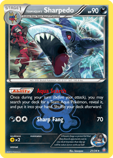 Team Aqua's Sharpedo