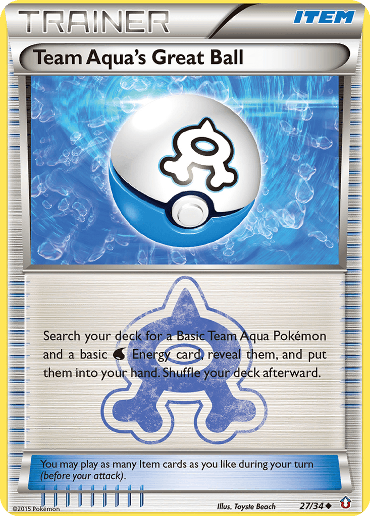 Team Aqua's Great Ball
