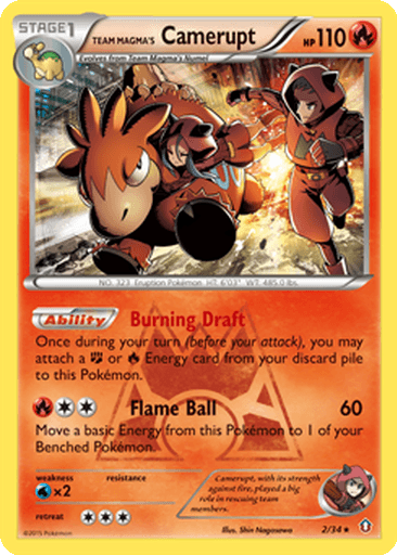 Team Magma's Camerupt