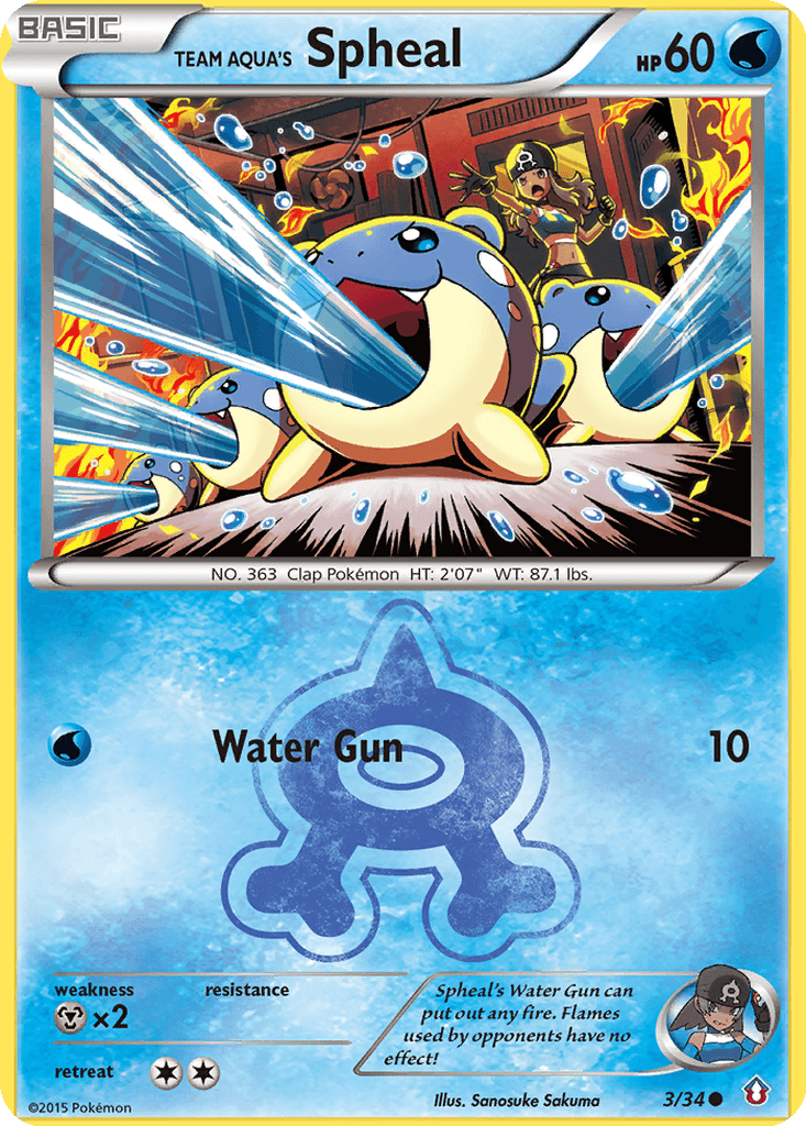 Team Aqua's Spheal
