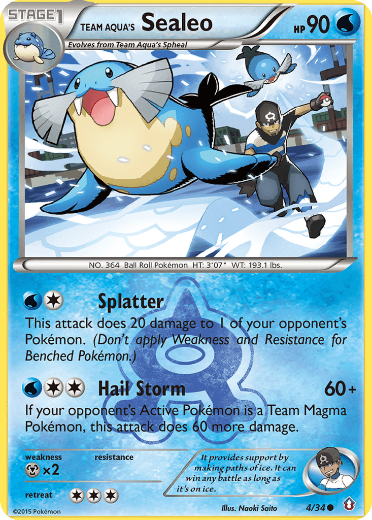 Team Aqua's Sealeo