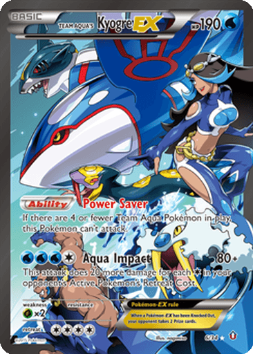 Team Aqua's Kyogre EX