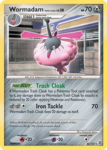 Wormadam (Trash Cloak)