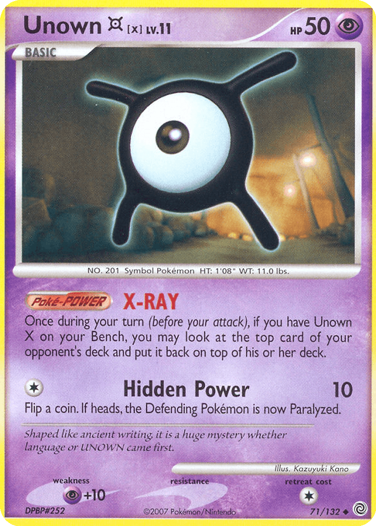 Unown [X]