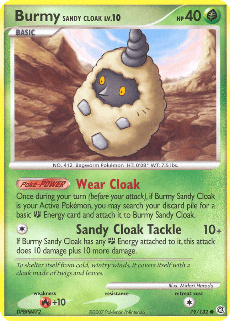 Burmy (Sandy Cloak)
