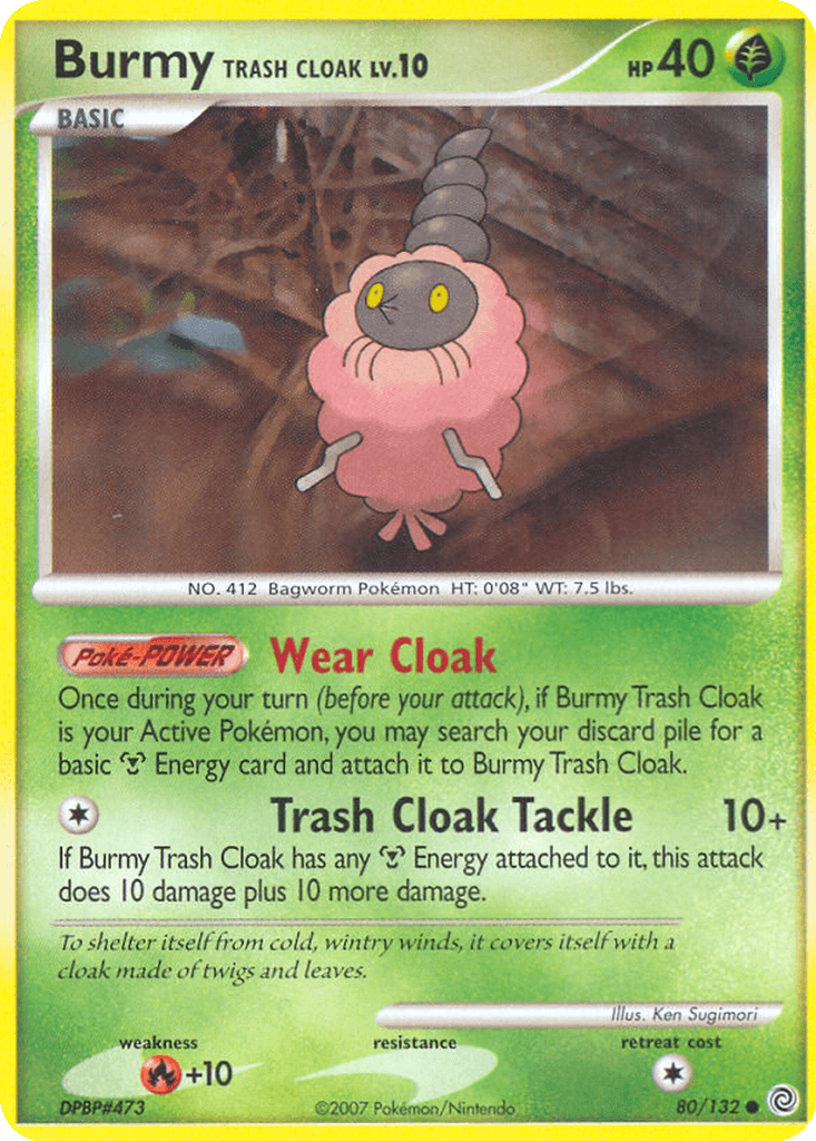 Burmy (Trash Cloak)