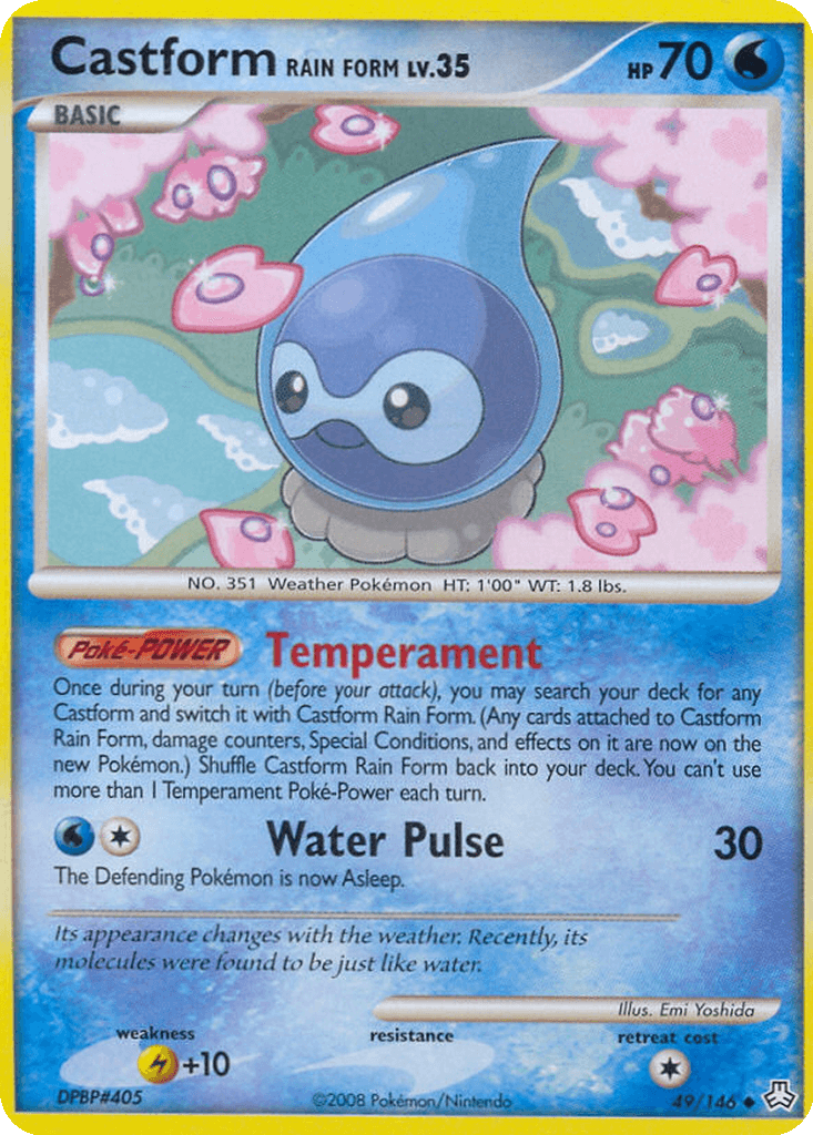 Castform Rain Form