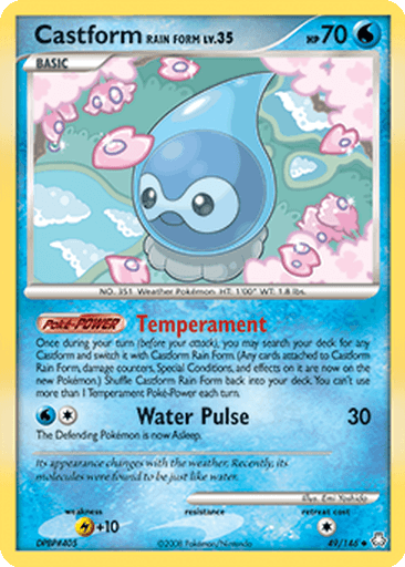 Castform Rain Form