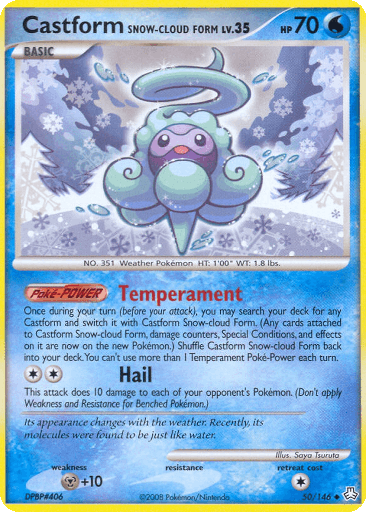 Castform Snow-Cloud Form