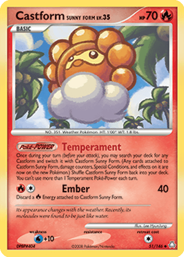 Castform Sunny Form