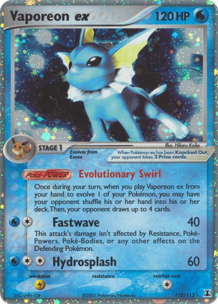 Vaporeon ex