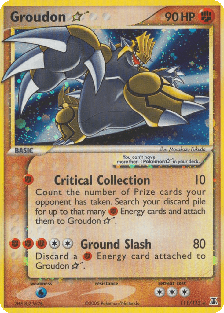 Groudon ☆