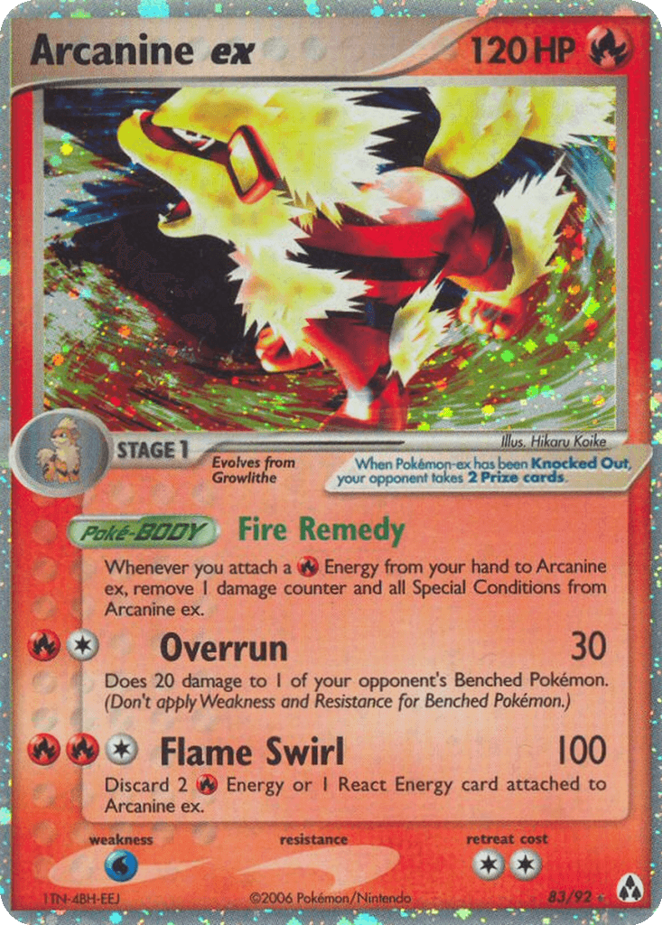 Arcanine ex