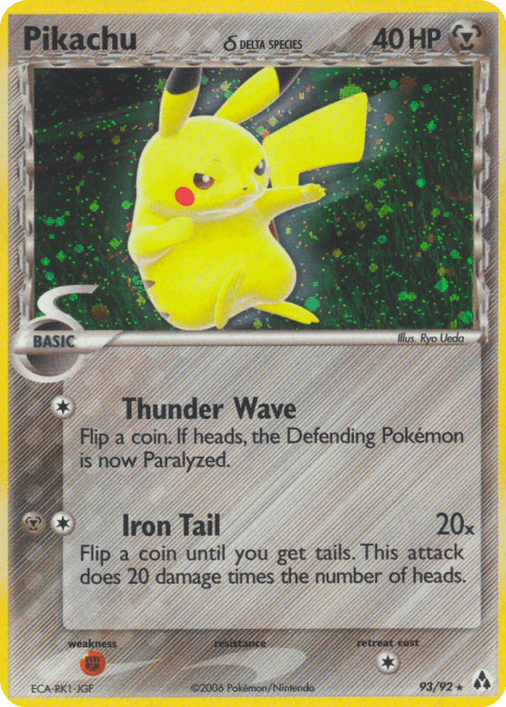 Pikachu δ