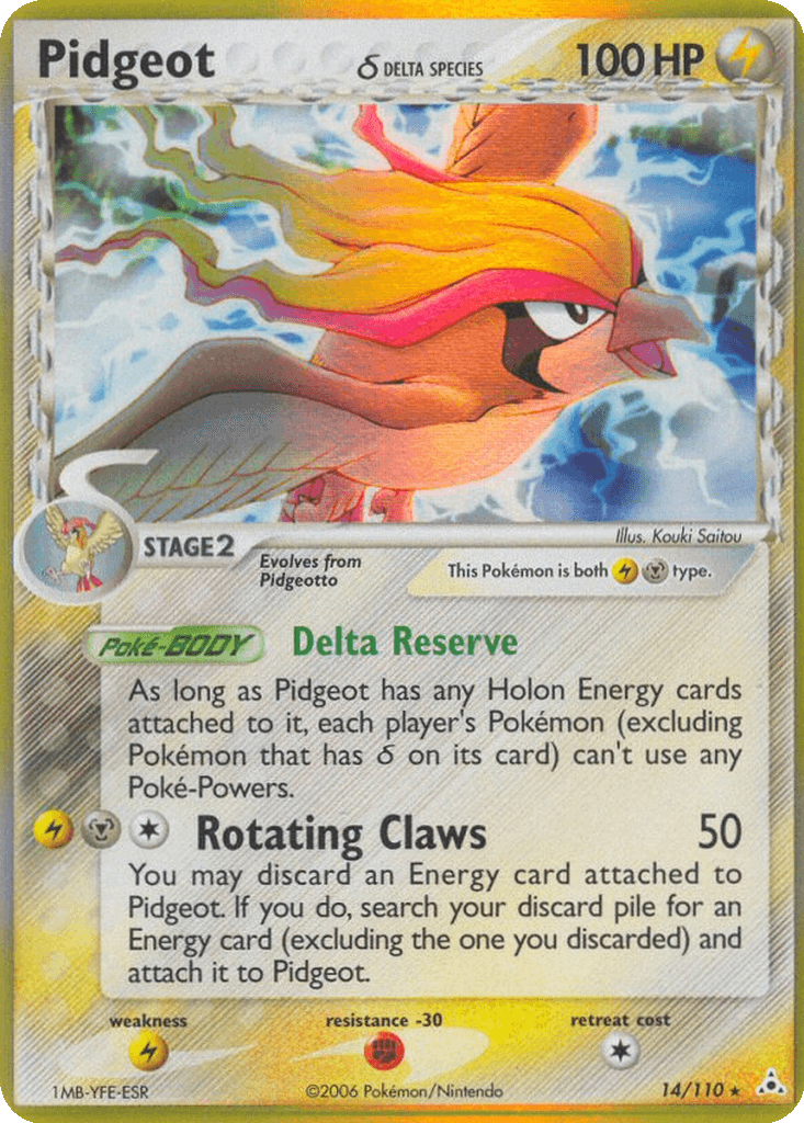 Pidgeot δ