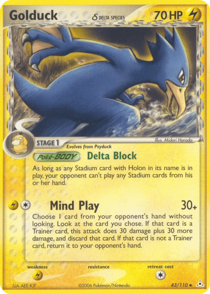 Golduck δ