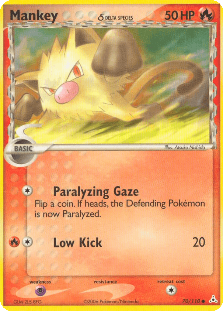 Mankey δ