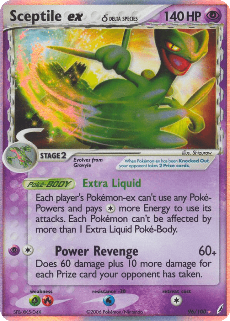 Sceptile ex δ