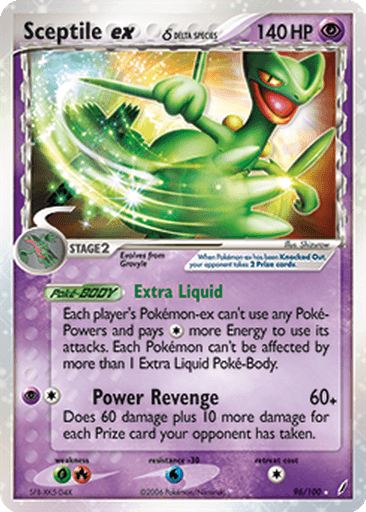 Sceptile ex δ