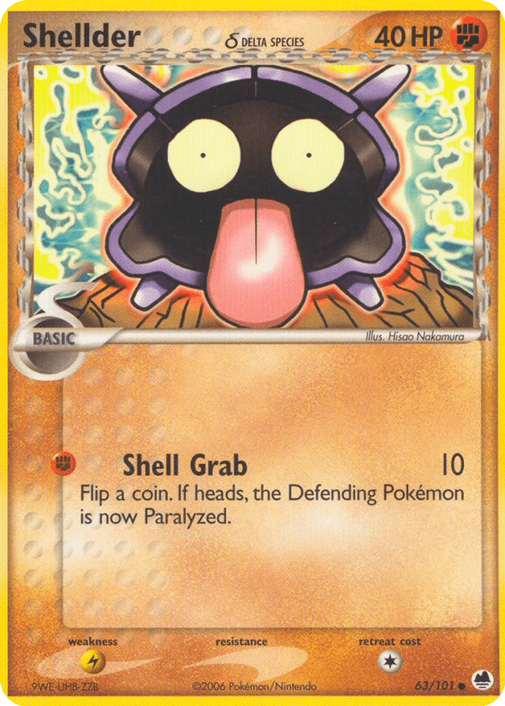 Shellder δ