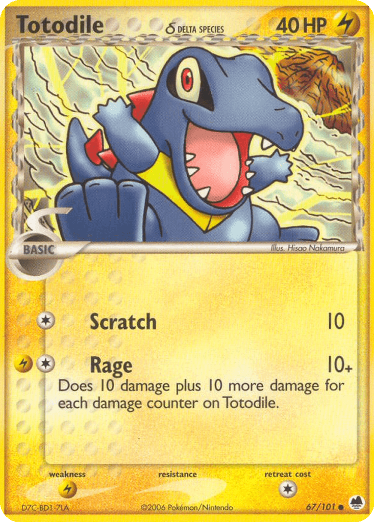 Totodile δ
