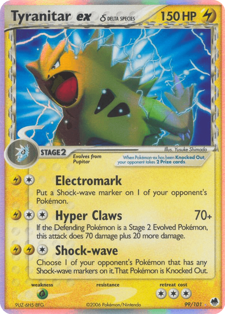 Tyranitar ex δ