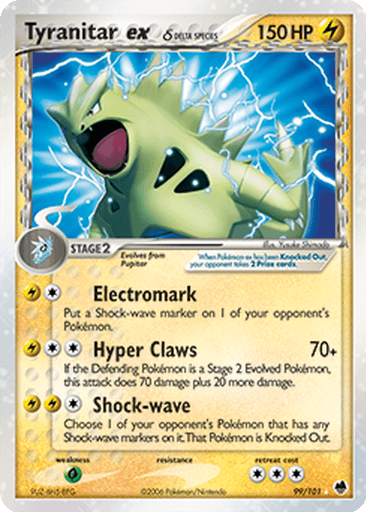 Tyranitar ex δ