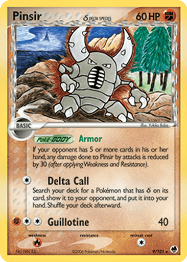 Pinsir δ