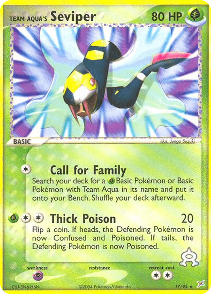 Team Aqua's Seviper