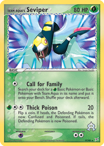 Team Aqua's Seviper