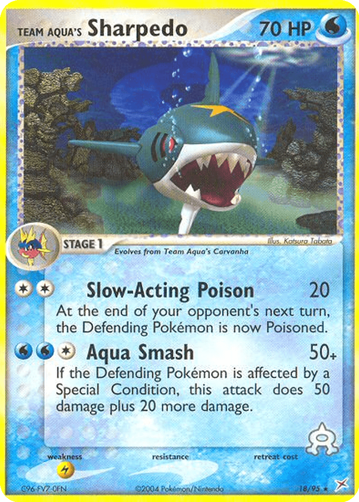 Team Aqua's Sharpedo