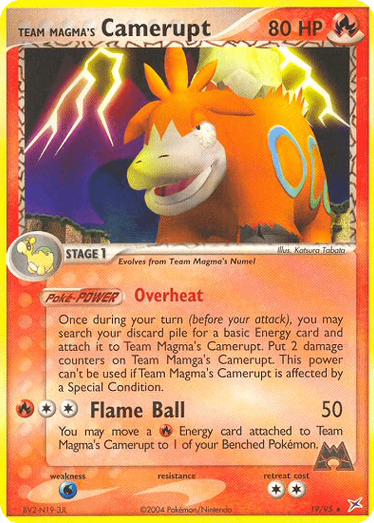 Team Magma's Camerupt