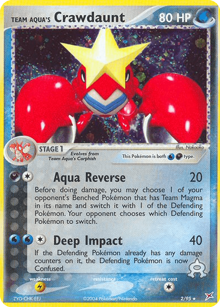 Team Aqua's Crawdaunt