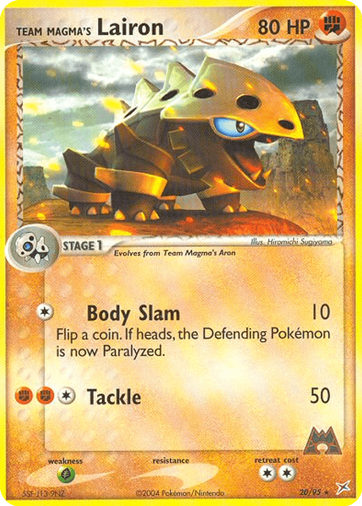 Team Magma's Lairon