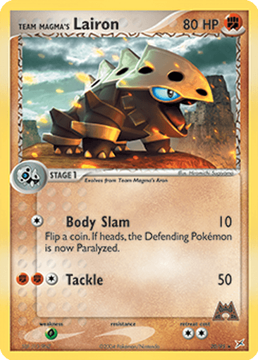 Team Magma's Lairon