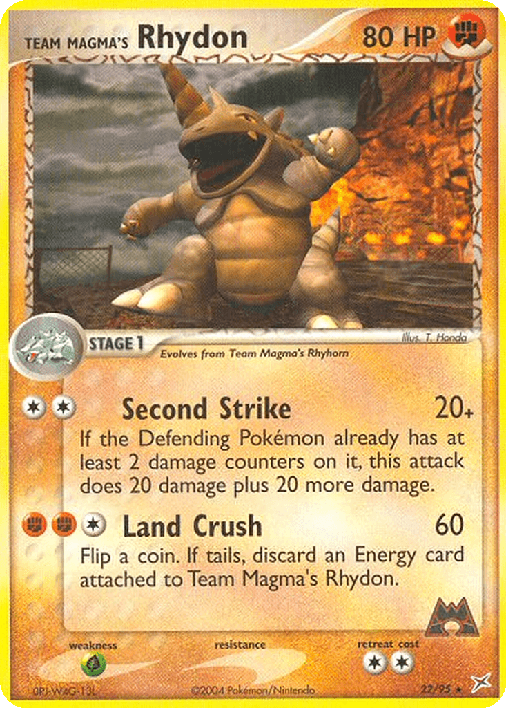 Team Magma's Rhydon